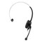 Adesso Xtream P1 Monaural Over the Head Headset with Microphone - Black
